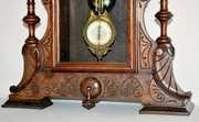 Kroeber Walnut “Mariposa” Shelf Clock