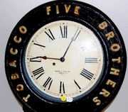 Baird Tobacco Advertising Clock