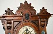 Gilbert “Amphion” Parlor Clock, Walnut