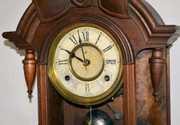 EN Welch “Iowa Model” Parlor Clock, Walnut