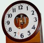 Unusual Visible Movement Wall Clock, 64″ Long