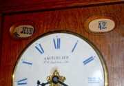 French 5 Dial Calendar Gallery Clock