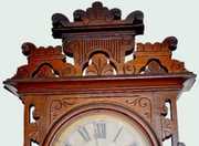 Walnut Welch “Damrosch” Calendar Clock