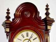 Welch Walnut “No. 5 Kellogg”  Regulator Clock