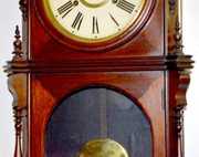 Welch Walnut “No. 5 Kellogg”  Regulator Clock