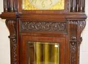 Ornate German 9 Tube 3 Weight Tall Case Clock