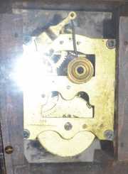 Rare! Ansonia Mahogany Swinging Clock No. 3