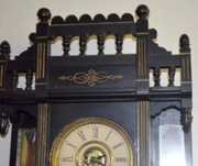 Ansonia Ebony “Reflector” Wall Clock