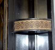 Ansonia Ebony “Reflector” Wall Clock