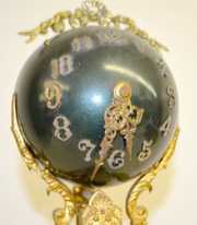 Ansonia “Gloria” Ball Swing Statue Clock