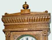 Oak Waterbury “Leeds” Wall Regulator Clock