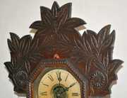 Gilbert Oak “Laurel” Kitchen Clock