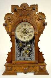 Gilbert Walnut “Forest” Kitchen Clock