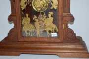 EN Welch Perpetual Calendar Clock, Walnut