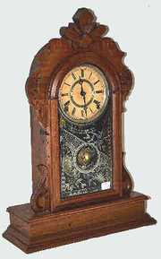 Kroeber Walnut “Florida” Kitchen Clock