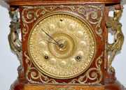 Ansonia Oak “Cabinet E” Shelf Clock