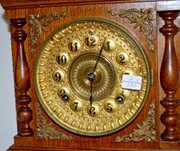 Ansonia Oak “Cabinet C” Shelf Clock