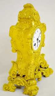 French Pons String Suspension Ormolu Clock