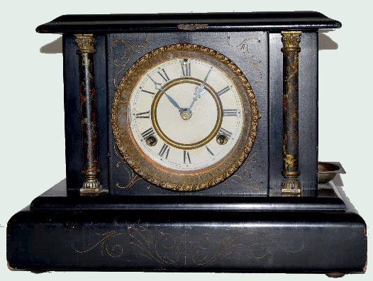 Waterbury Coin Operated Mantel Clock