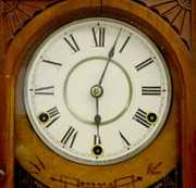 Seth Thomas Walnut “Hecla” Shelf Clock