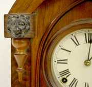 Gilbert Walnut “Keystone” Shelf Clock