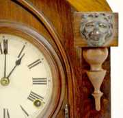 Gilbert Walnut “Keystone” Shelf Clock