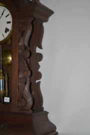 Ansonia Walnut “Fifth Avenue” Shelf Clock