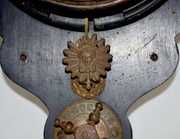 French Chain Driven Wooden Wall Clock