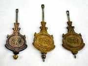 3 Welch “ENW” One Day Clock Pendulums