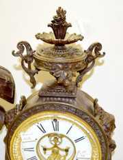 Ansonia “Attila” Figural Statue Clock