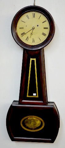 Howard & Davis #2 Weight Driven Banjo Clock