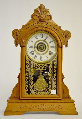 Gilbert “Calypso” Walnut Kitchen Clock