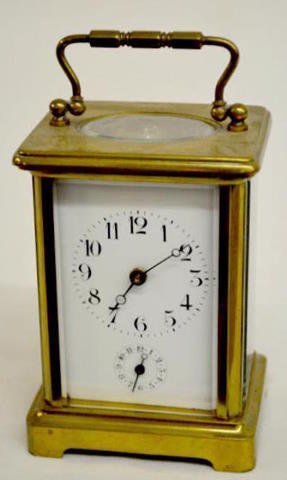 Antique French Striking Alarm Carriage Clock Price Guide