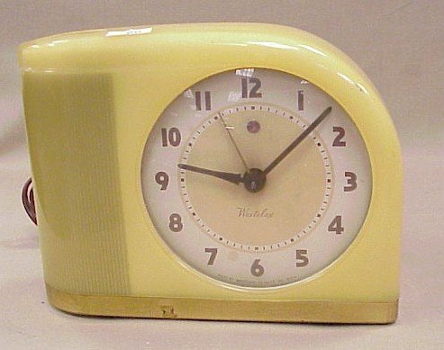 Westclox Alarm Clock 6 Â½” Long, 5″ Tall