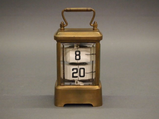Ansonia “Plato” digital carriage clock