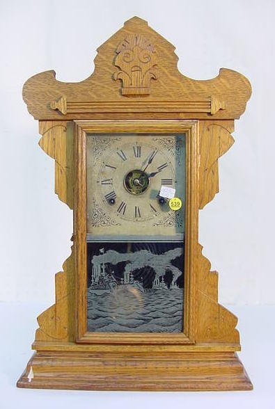 Seth Thomas Oak Fleet No.1 Clock