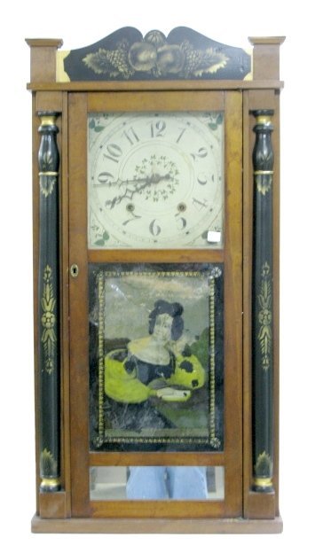 Langdon & Jones Stenciled Shelf Clock