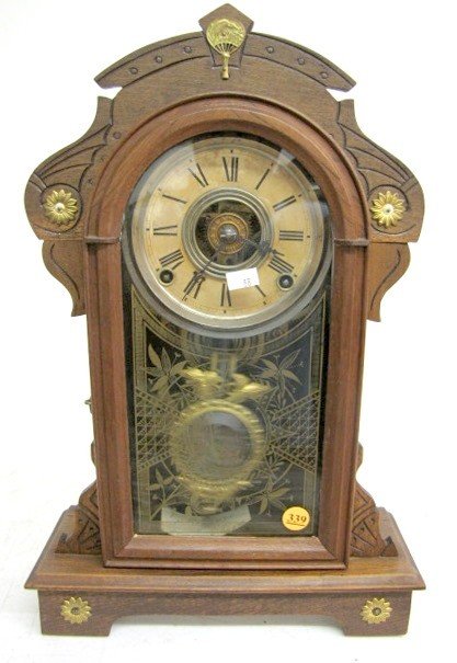 Walnut F. Kroeber Kitchen Clock