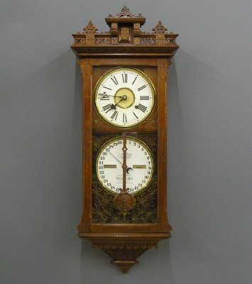 Ithaca Belgrade Calendar clock