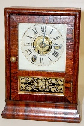Seth Thomas Rosewood Cottage Clock w/Alarm