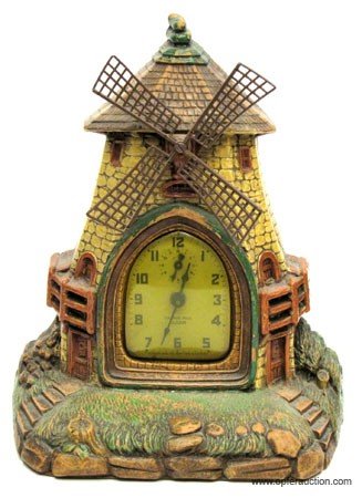 VILLAGE MILL ALARM CLOCK