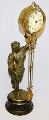 Ansonia “Fisher” Swinger Clock