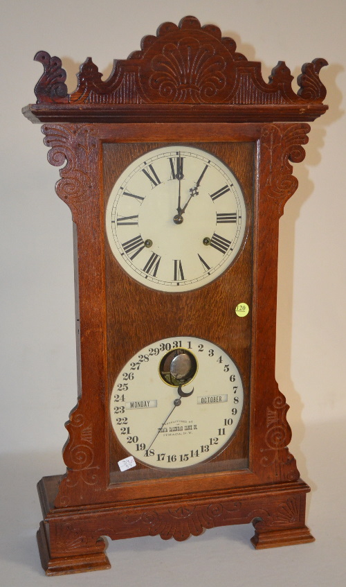Antique Ithaca Index Shelf Clock