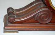 Waterbury Scroll Case Tambour Clock