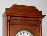 H. Buchhalter German Oak Wall Clock