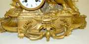 French Japy Freres Figural Cherub Clock