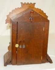 Ansonia Oak Cabinet “Tunis” Clock