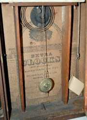 Boardman & Wells Wooden Works OG Clock