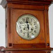 Gustav Becker Hanging Free Swinger Clock