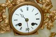 French Japy Freres Figural Novelty Clock